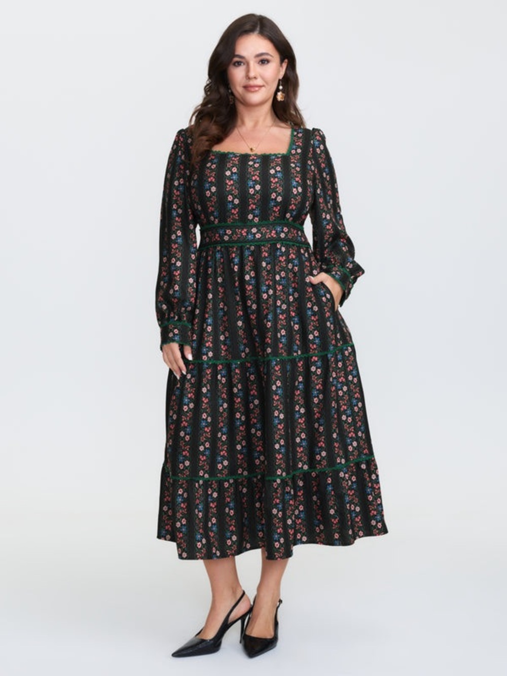 NWT bloomchic 30 floral dress